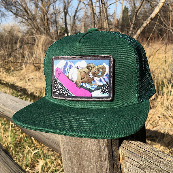 The Snowboarding Bighorn | Adult