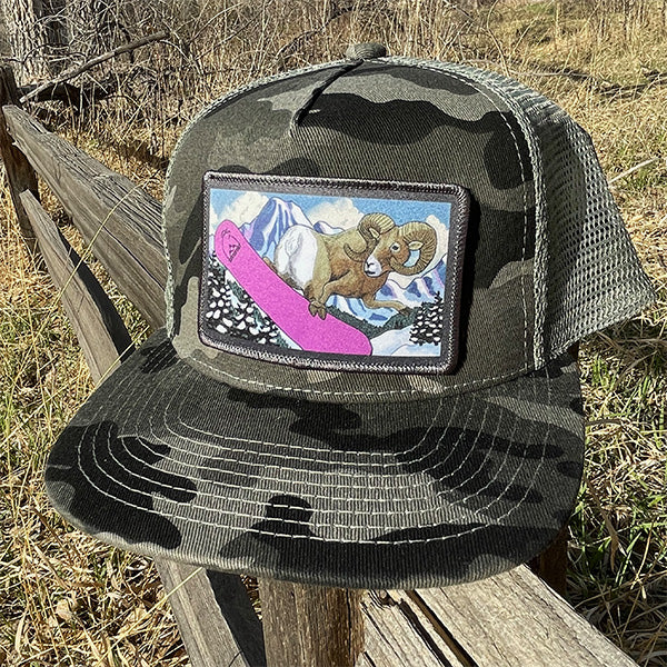 The Snowboarding Bighorn | Adult