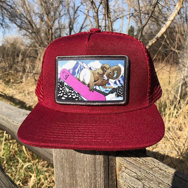 The Snowboarding Bighorn | Adult