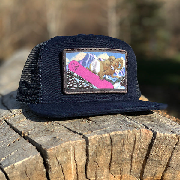 The Snowboarding Bighorn | Adult